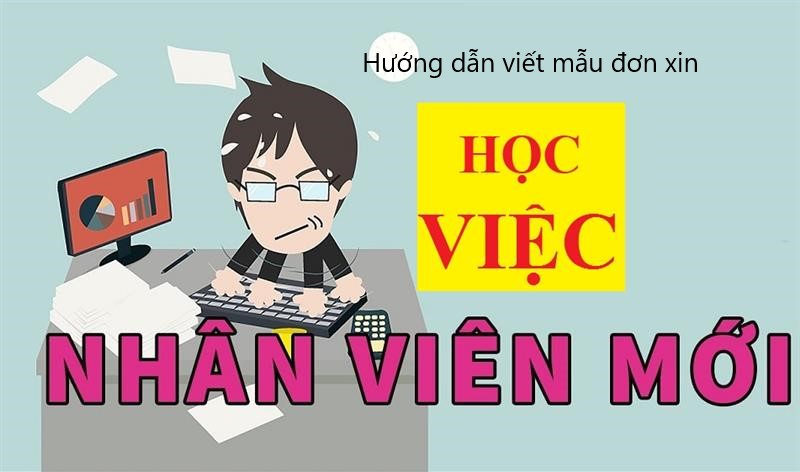 Lưu ý viết đơn xin học việc