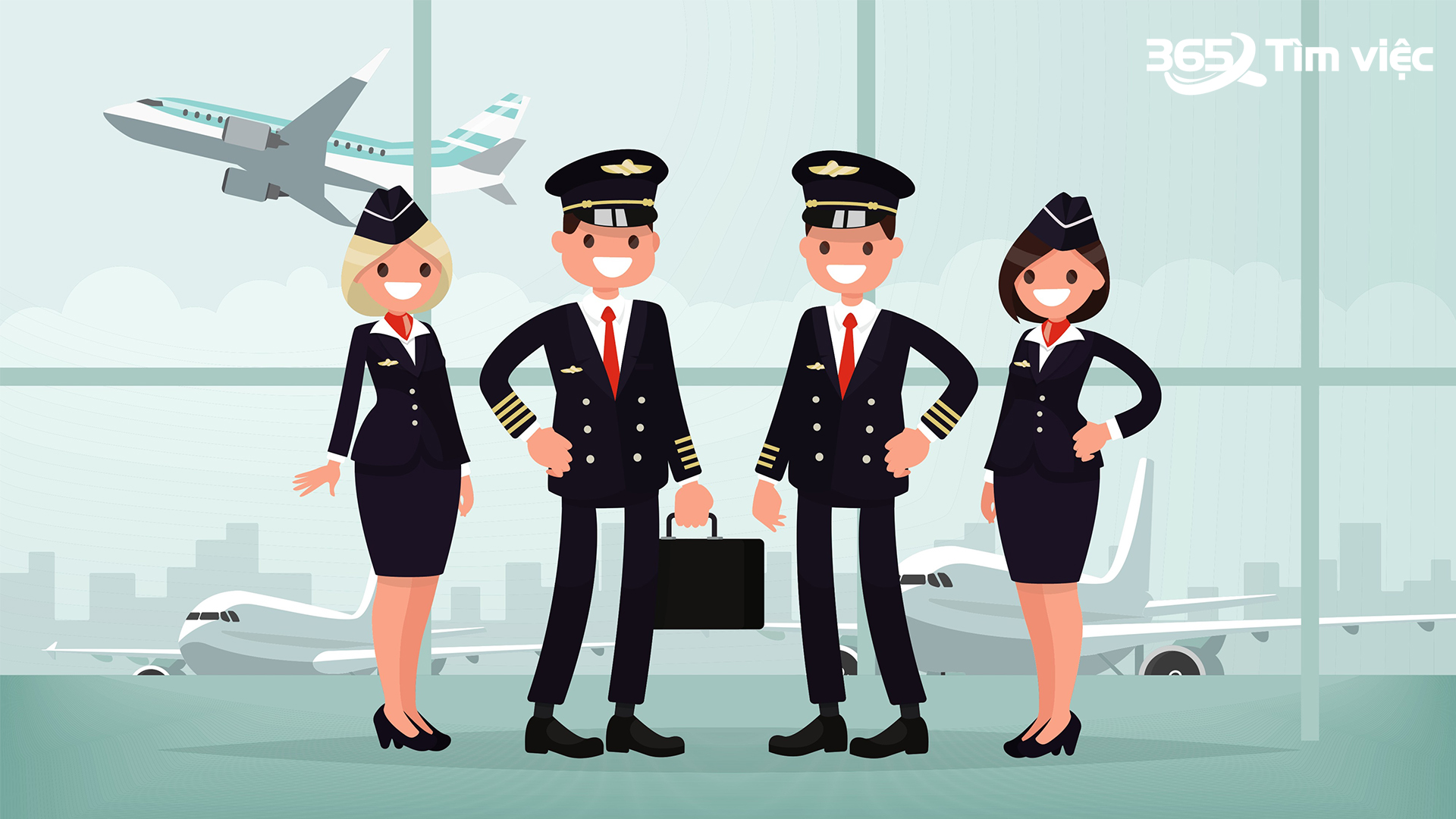 Những cơ hội, tiềm năng công việc khi làm trong ngành hàng không