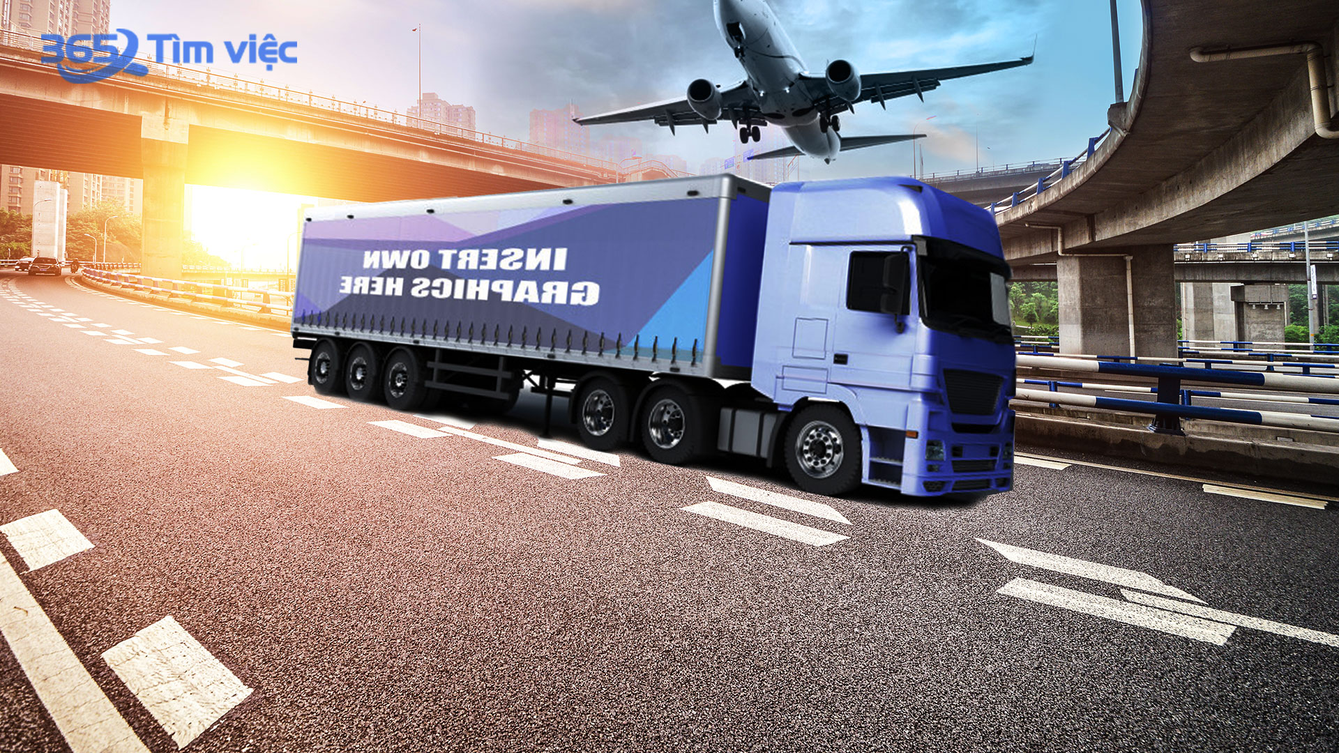 Lái xe tải cho những công ty nước ngoài