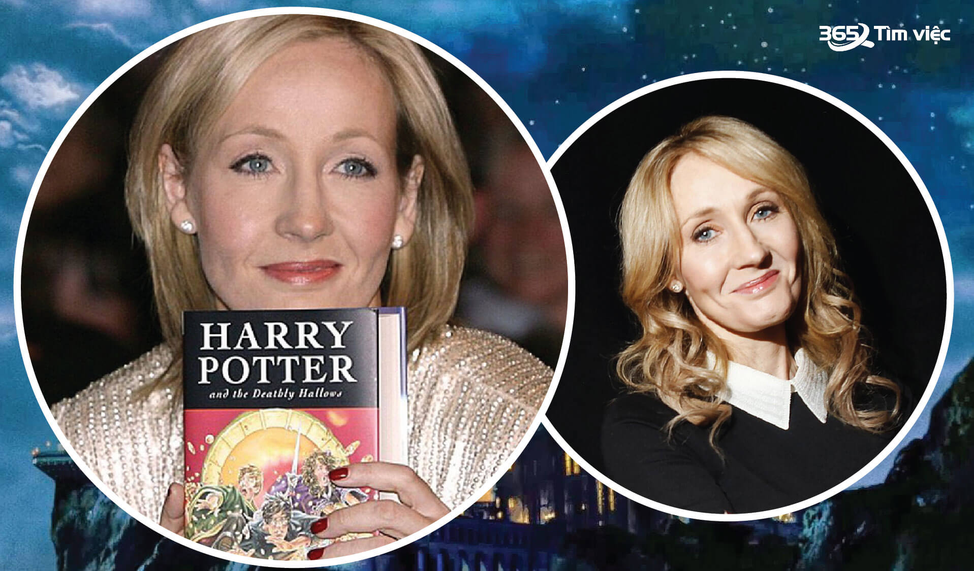 J.K Rowling là tác giả của Harry Portter