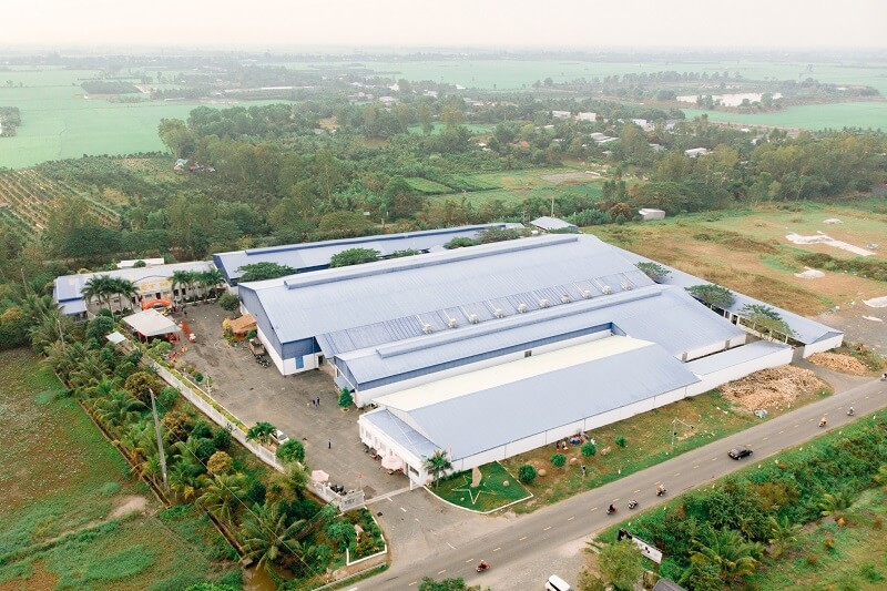 Nhà máy của công ty may Việt Mỹ