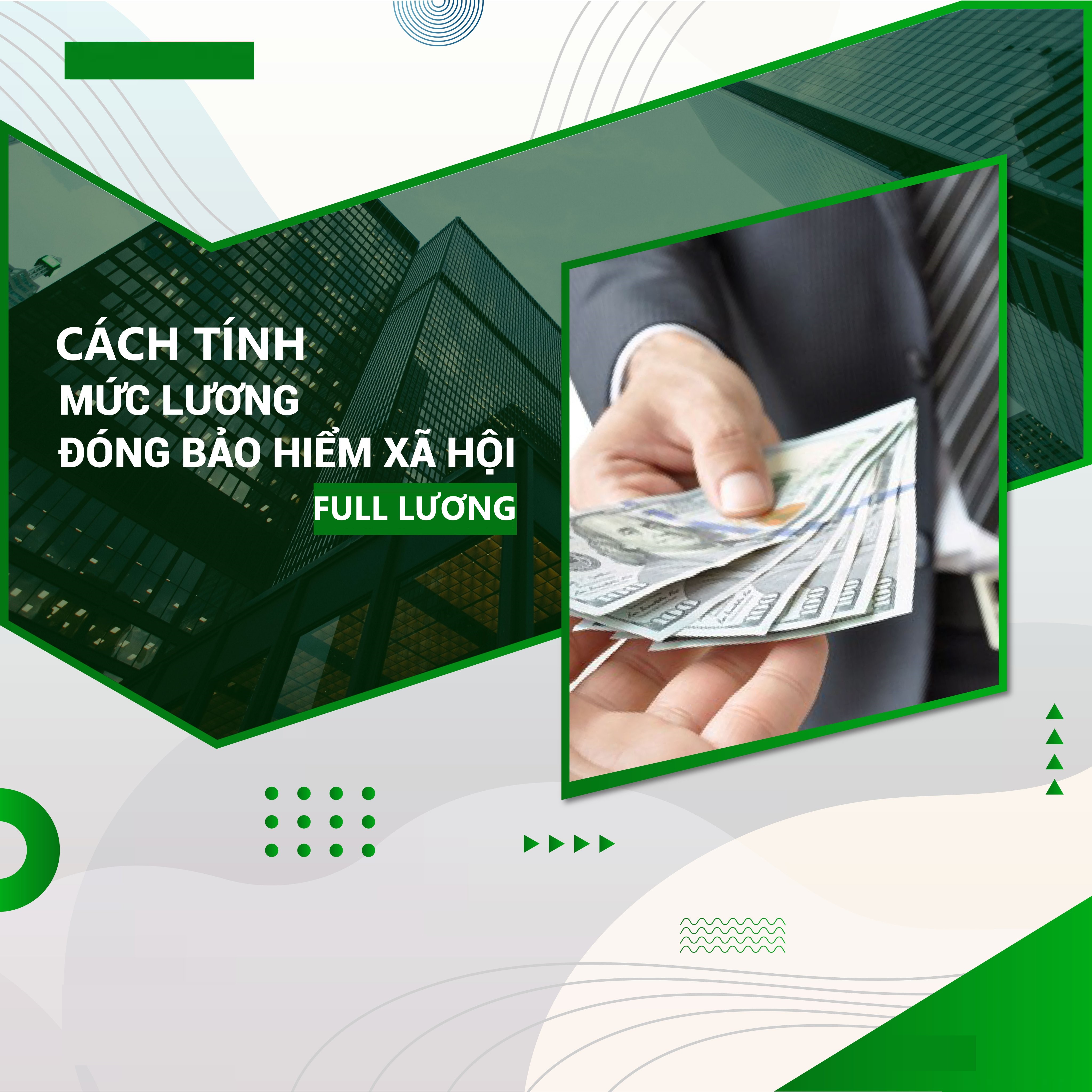 Cách tính mức đóng bảo hiểm full lương