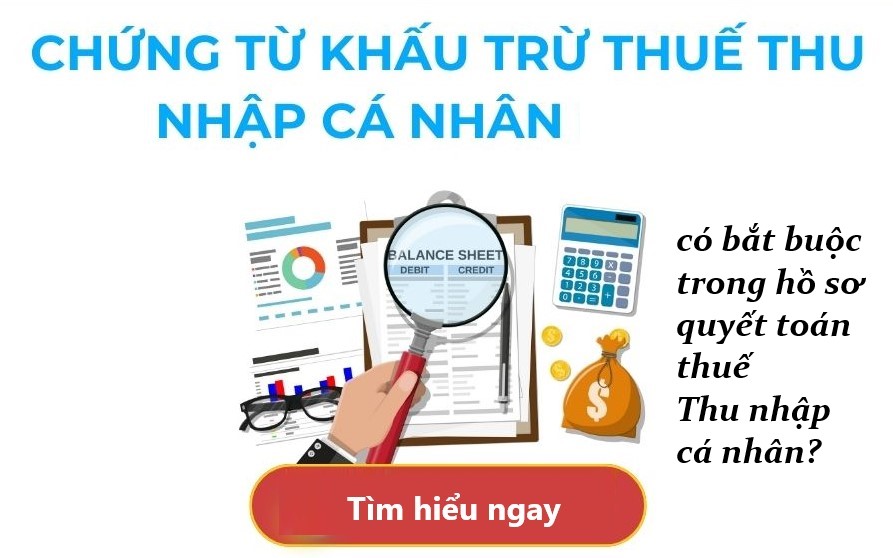 Hiểu biết về chứng từ khấu trừ khoản thuế tncn