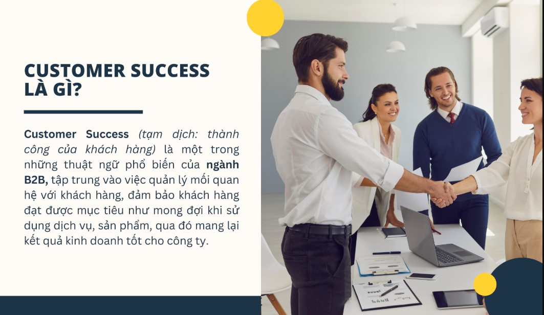 Khái niệm Customer success 