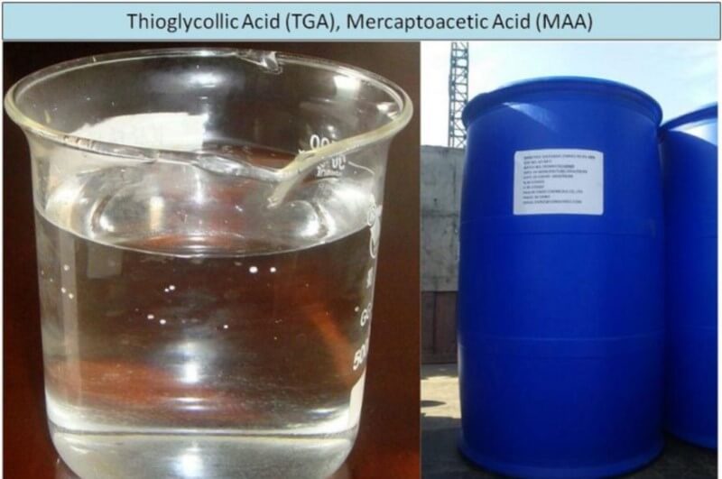 Ứng dụng hóa học của Thioglycolate