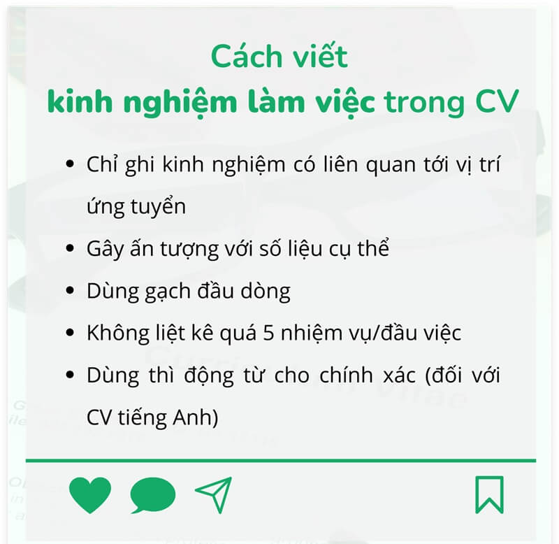 Mẹo để làm nổi bật kinh nghiệm thời vụ trong CV