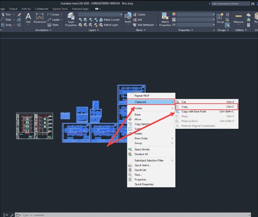 Sử dụng phần mềm hỗ trợ chuyển CAD sang word