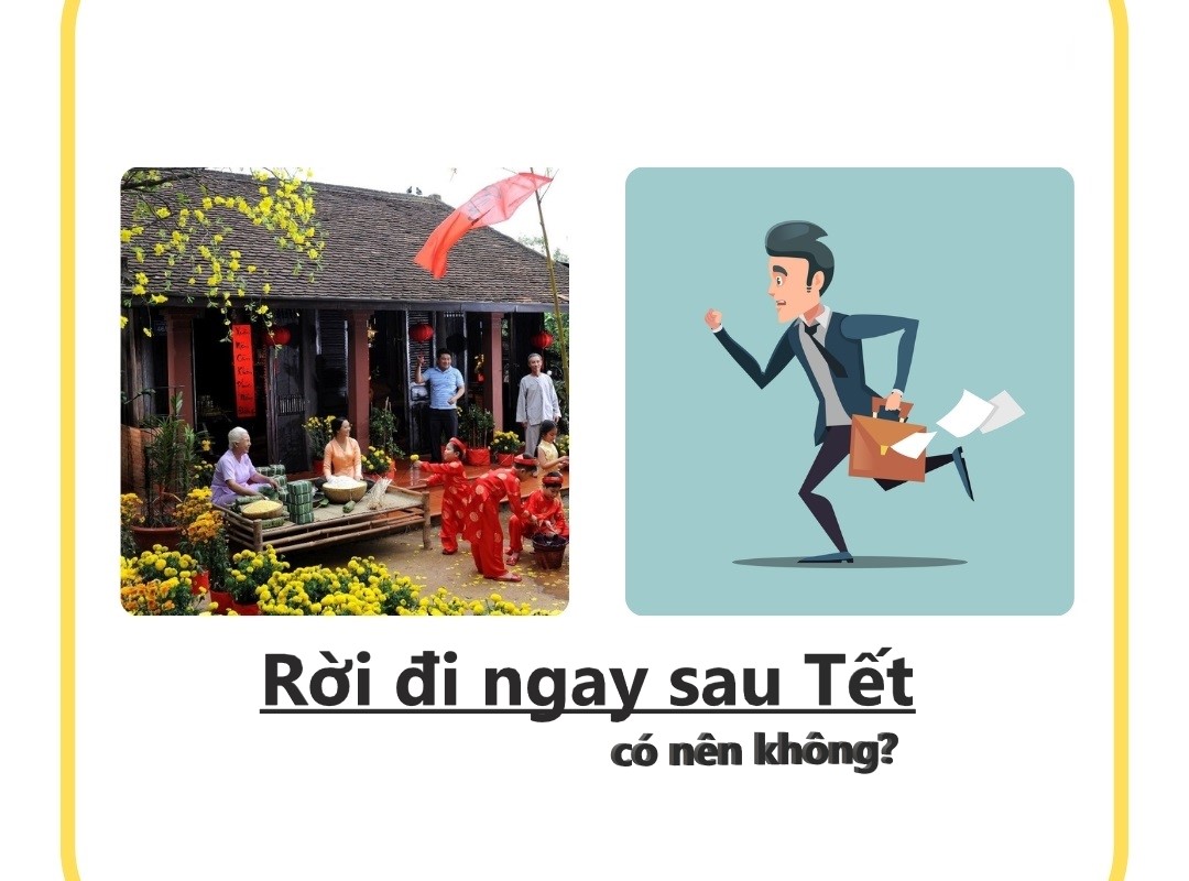 Nhận thưởng Tết trước, rời đi sau có nên?