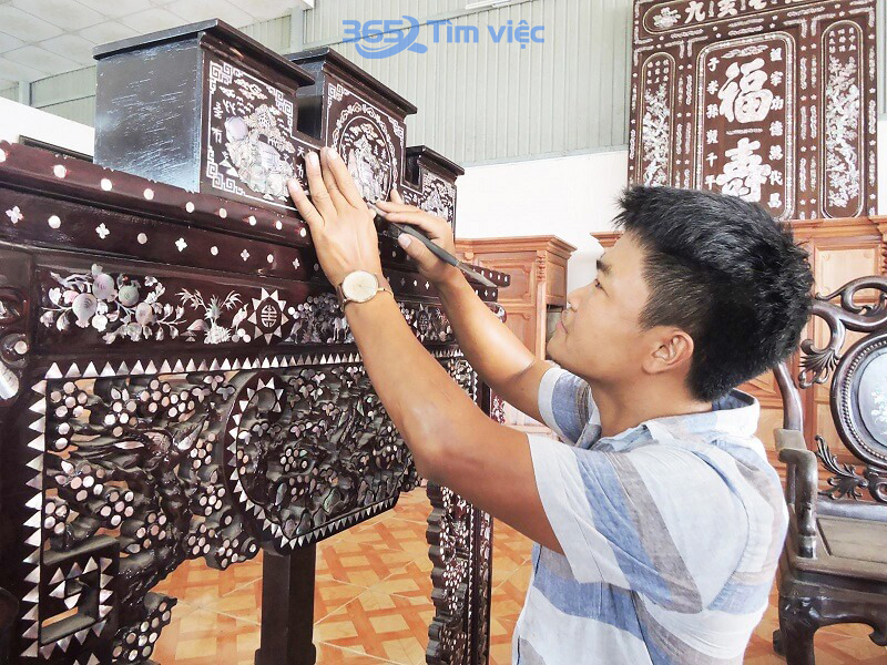 Để làm được nghề khảm trai cần những tố chất gì