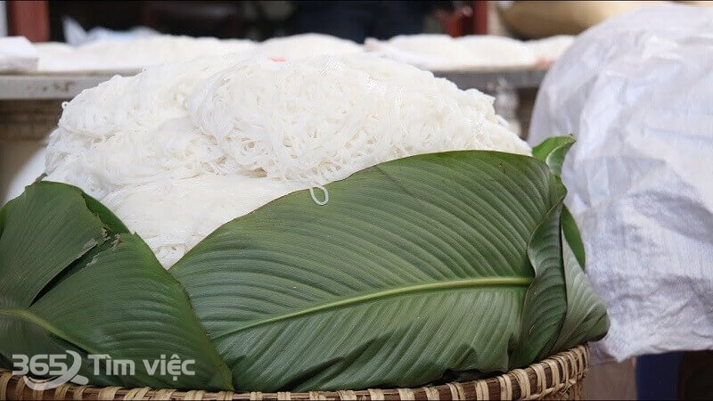 Cùng nhau khám phá quy trình làm bún 