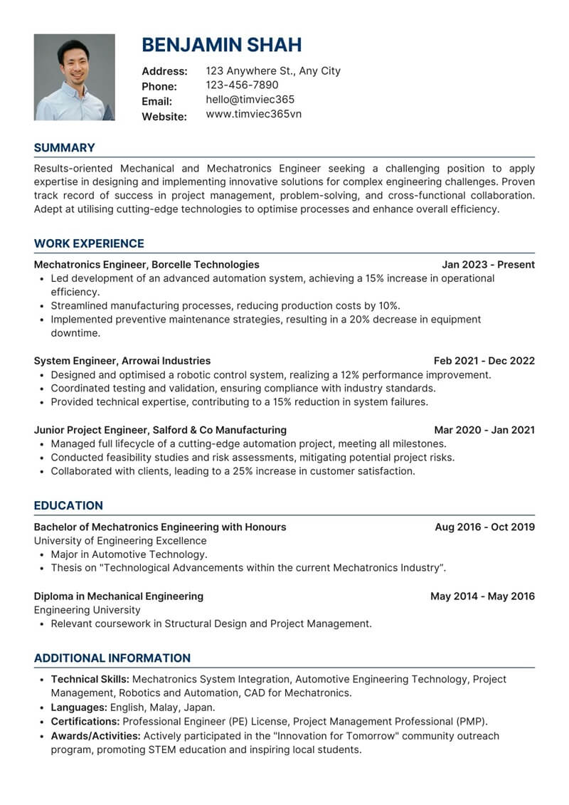 Tạo CV trực tuyến nhanh chóng với công cụ tối ưu