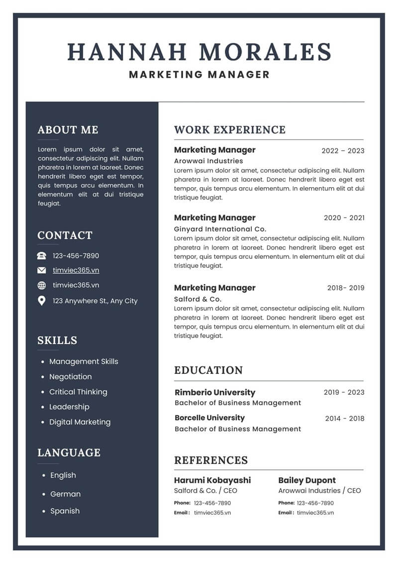 Tiêu chuẩn vàng tạo nên một CV Senior chuyên nghiệp