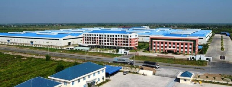 Cơ sở hạ tầng của khu công nghiệp Long Giang