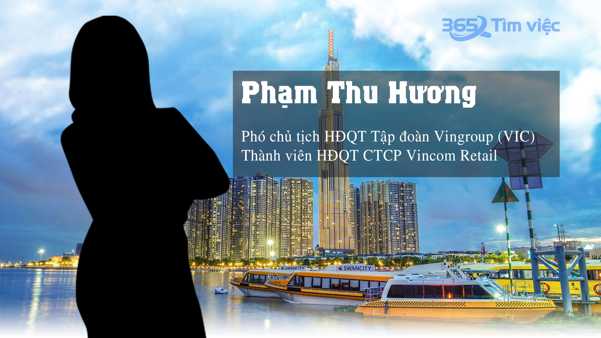 Phạm Thu Hương nắm giữ nhiều vị trí chủ chốt trong Tập đoàn Vingroup