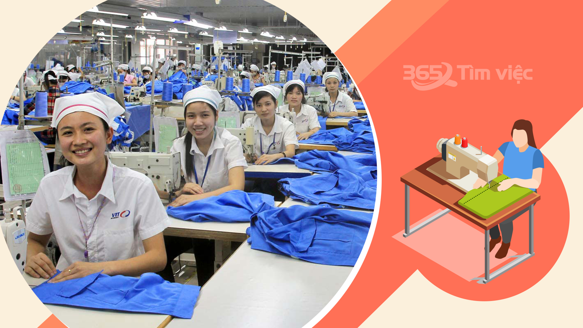 Việc làm lao động phổ thông cũng được phát triển tại huyện Thủ Thừa