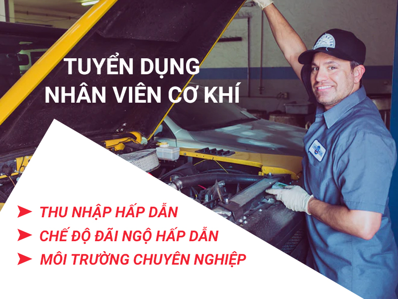  Việc làm cơ khí - chế tạo