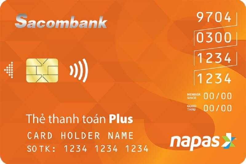 Thẻ Napas của ngân hàng Sacombank