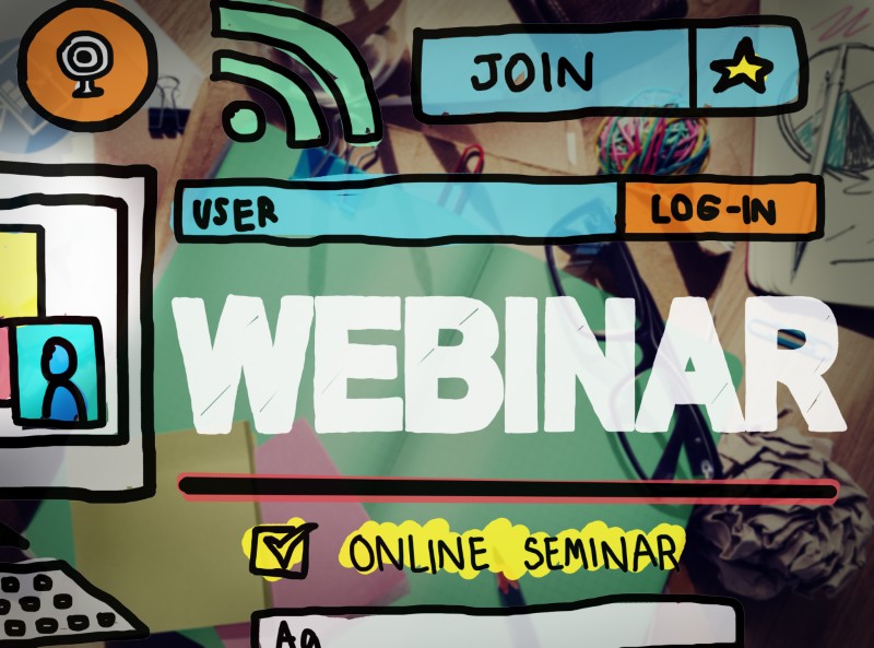 Webinar là hình thức tổ chức các buổi hội thảo, thuyết trình trên môi trường trực tuyến