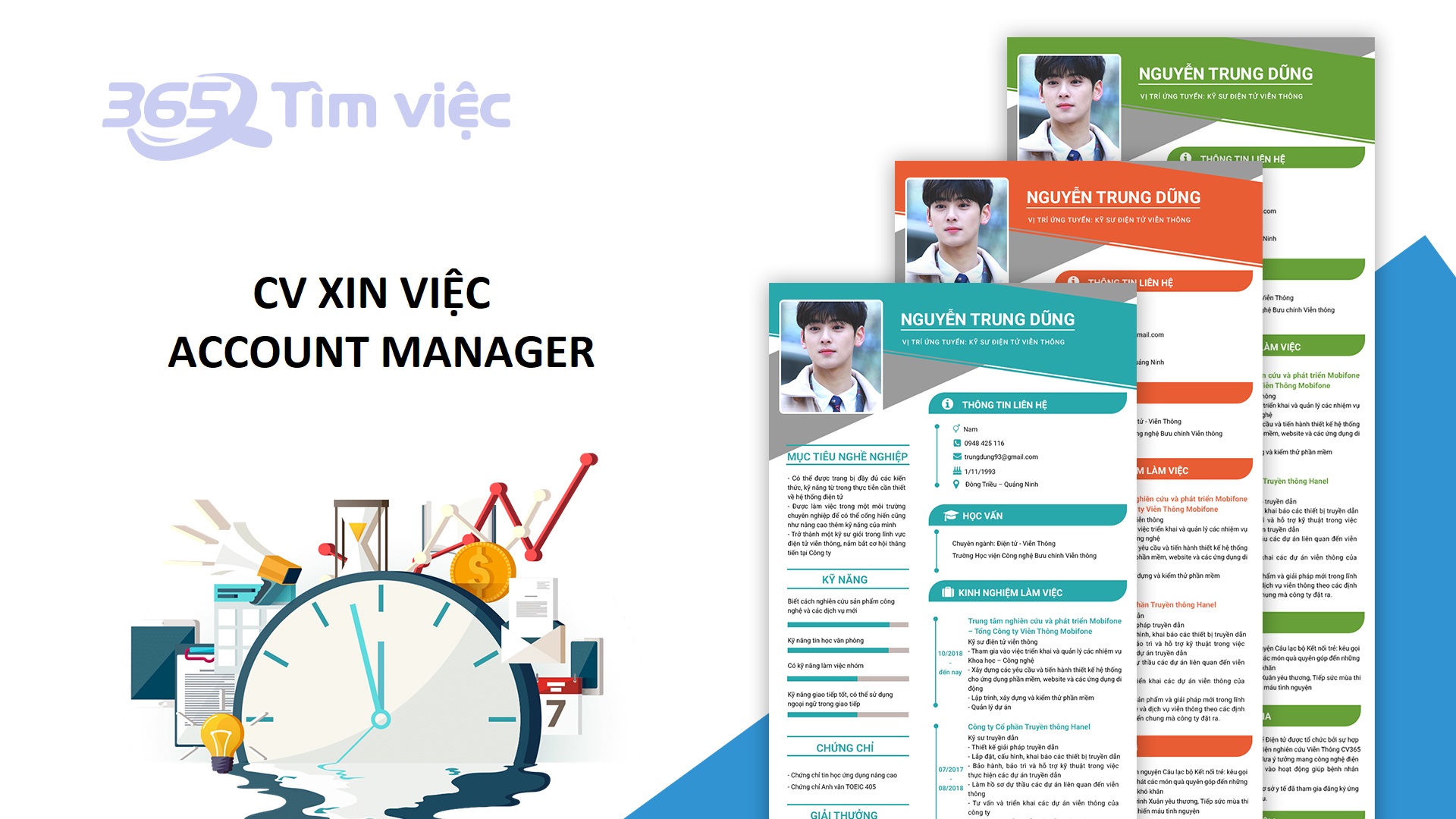 Một số lưu ý khi viết CV Account Manager bạn cần biết