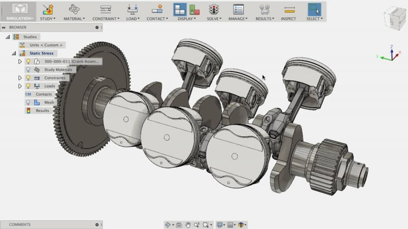 Phần mềm vẽ kỹ thuật cơ khí Fusion 360
