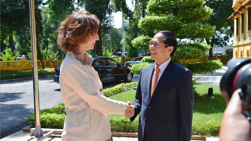 Tổng giám đốc UNESCO sang thăm Việt Nam