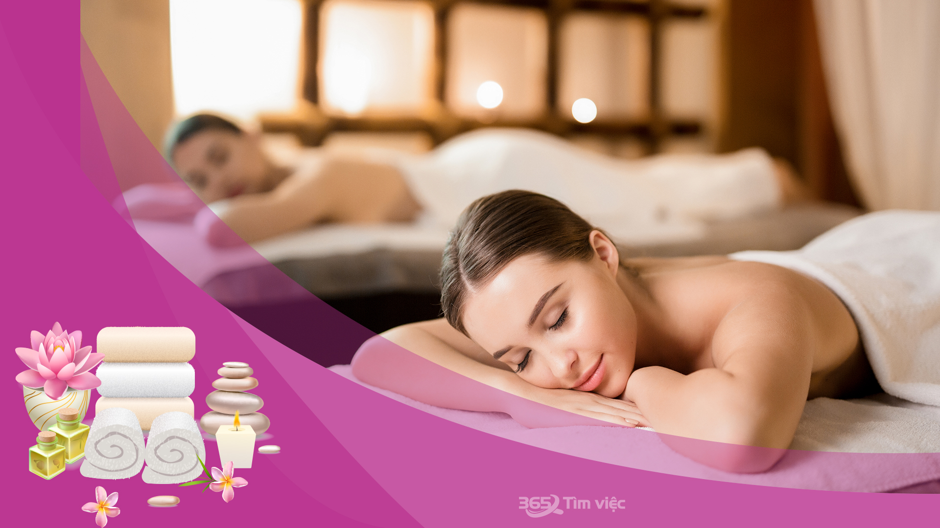 Việc làm nhân viên massage nữ