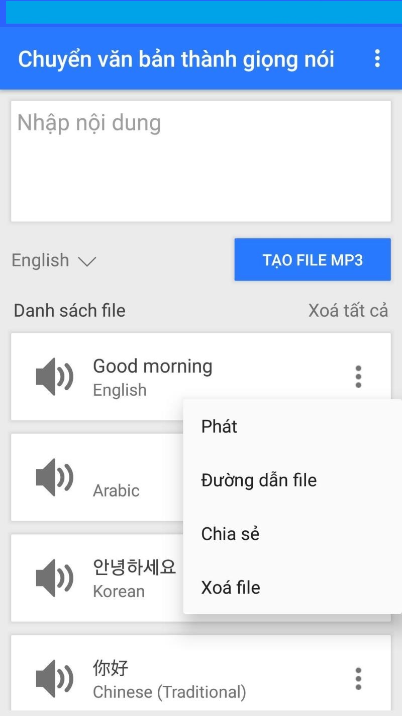 App Google dịch