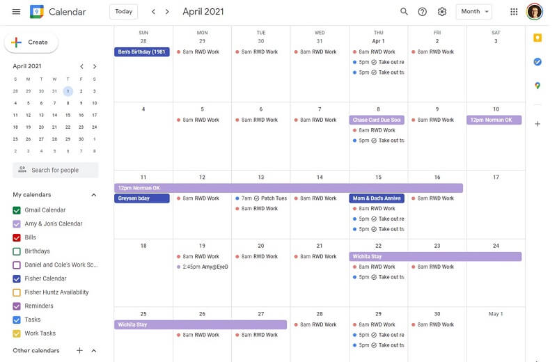 Tìm hiểu về phần mềm quản lý lịch Google Calendar