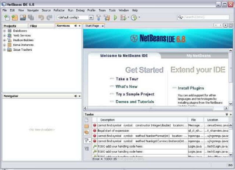 Hướng dẫn sử dụng Netbean trong lập trình Java