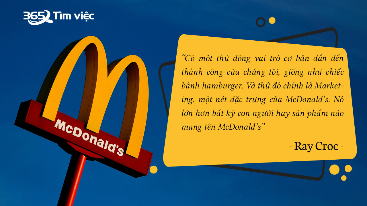 Chặng đường hình thành và phát triển nhanh và mạnh của Mcdonald's