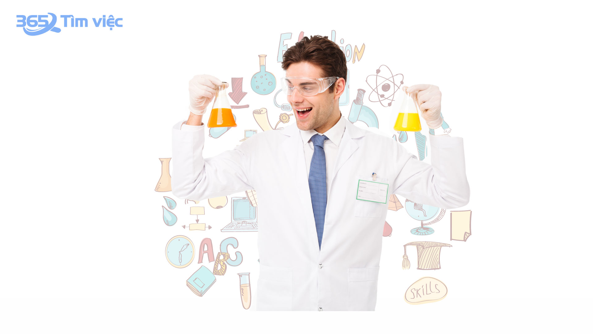 Nhân viên phòng thí nghiệm môi trường và thu nhập hấp dẫn