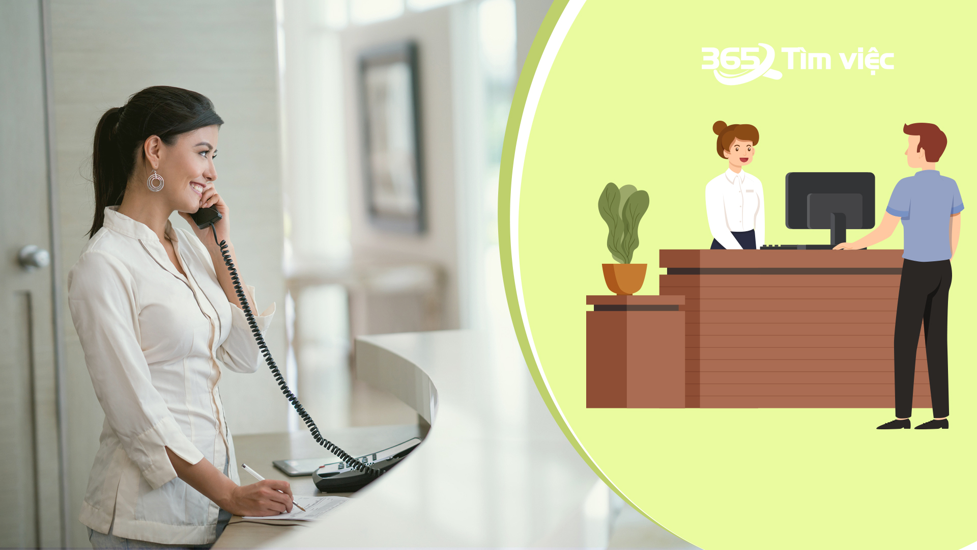 Yêu cầu công việc cho vị trí việc làm Lễ Tân khách sạn Part time