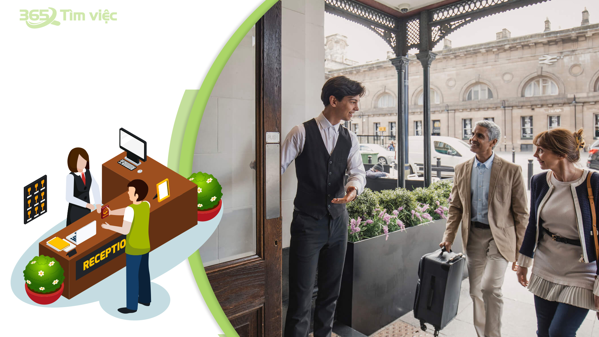 Yêu cầu khi ứng tuyển vị trí lễ tân nhà nghỉ