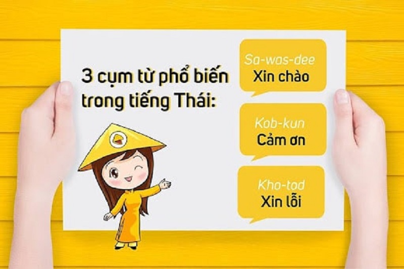 Cách chinh phục tiếng Thái cho bạn