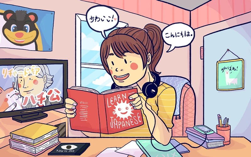 Học từ vựng tiếng Nhật bằng cách lắng nghe