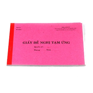 Giấy đề nghị tạm ứng theo quy định mới nhất là như nào?