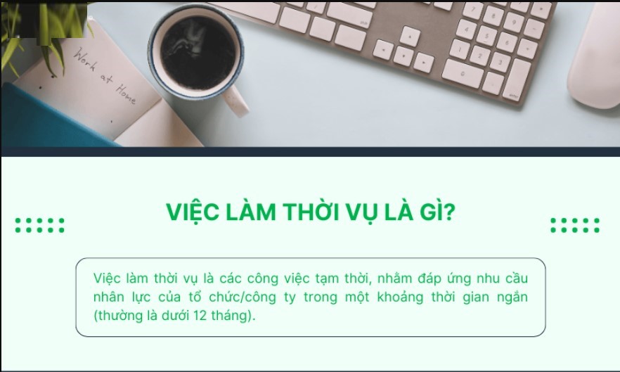 Làm thời vụ là gì? Những điều cần biết về việc làm thời vụ