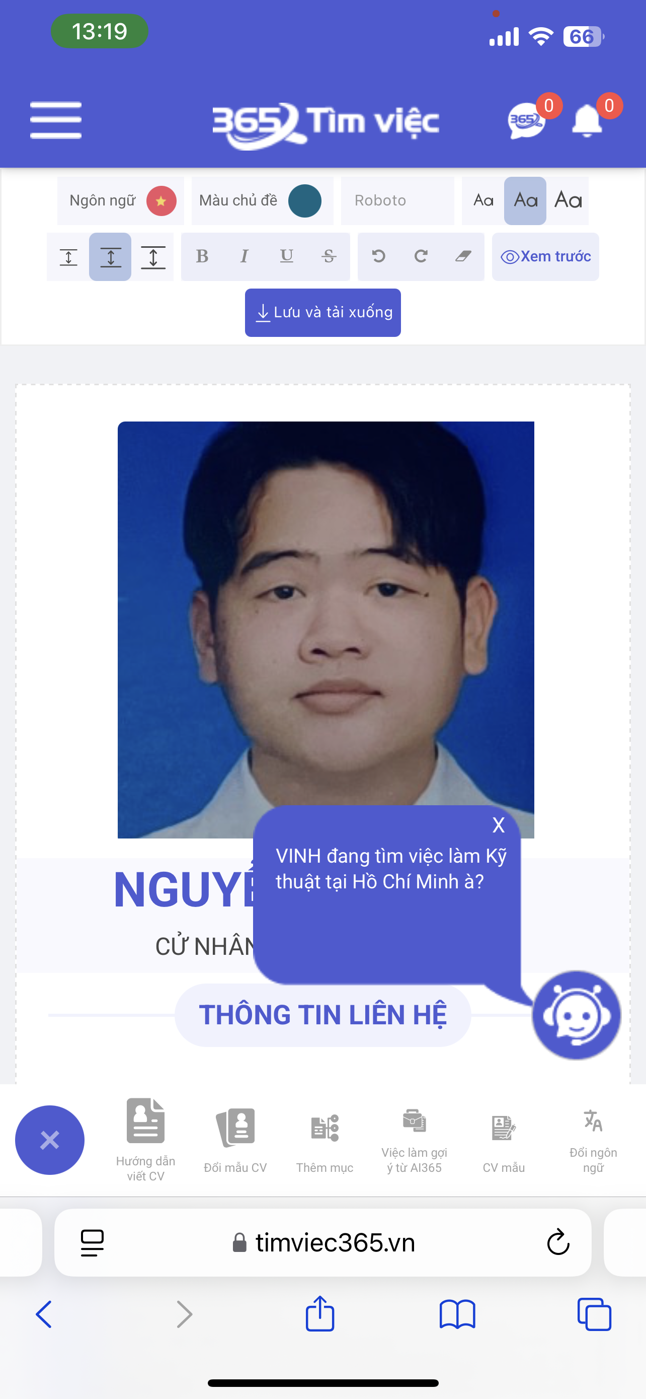 Họ và tên