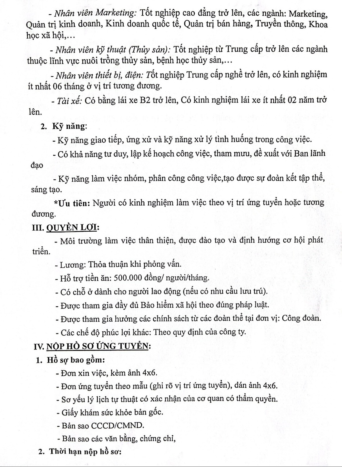 lĩnh vực hoạt động