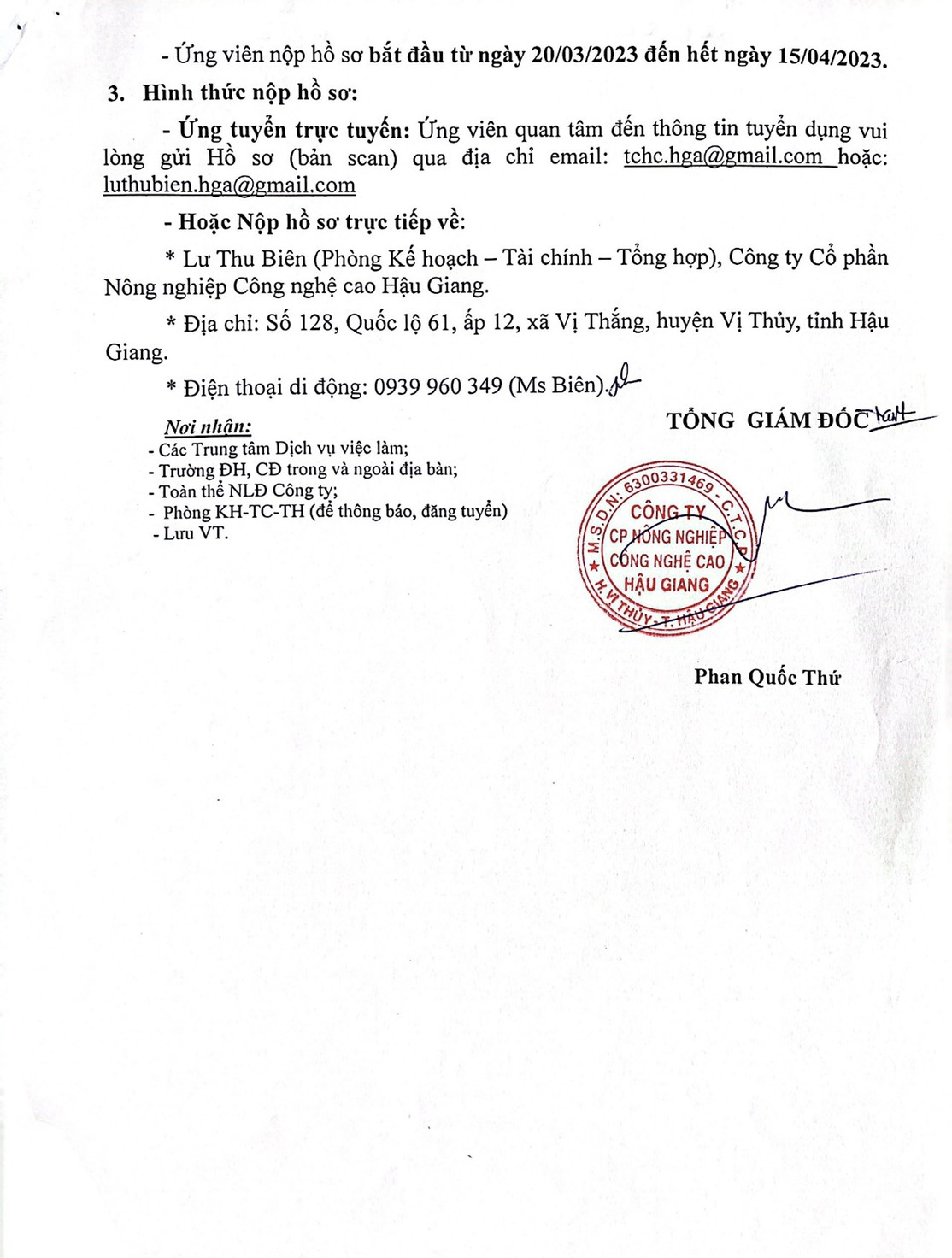 lĩnh vực hoạt động