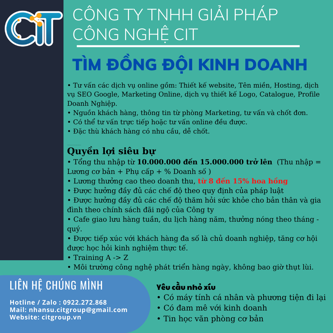 lĩnh vực hoạt động