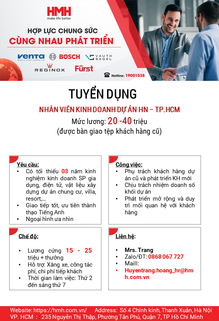 lĩnh vực hoạt động