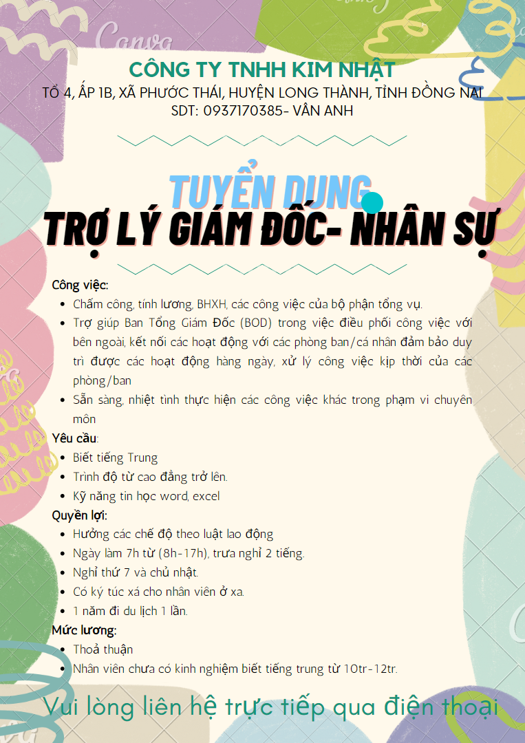 lĩnh vực hoạt động
