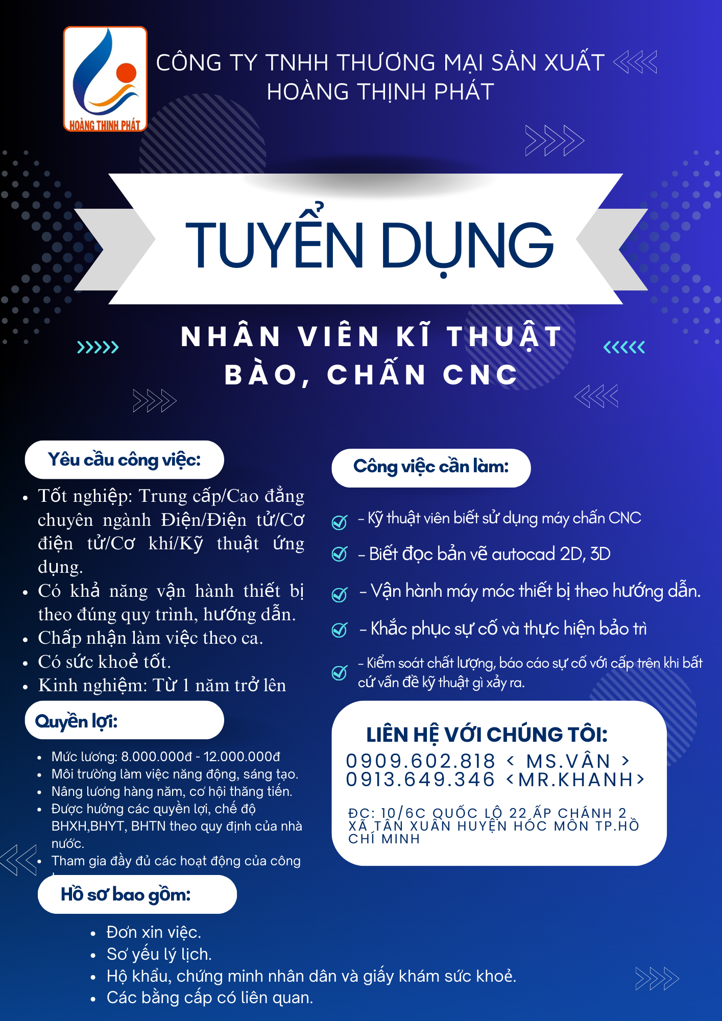 lĩnh vực hoạt động