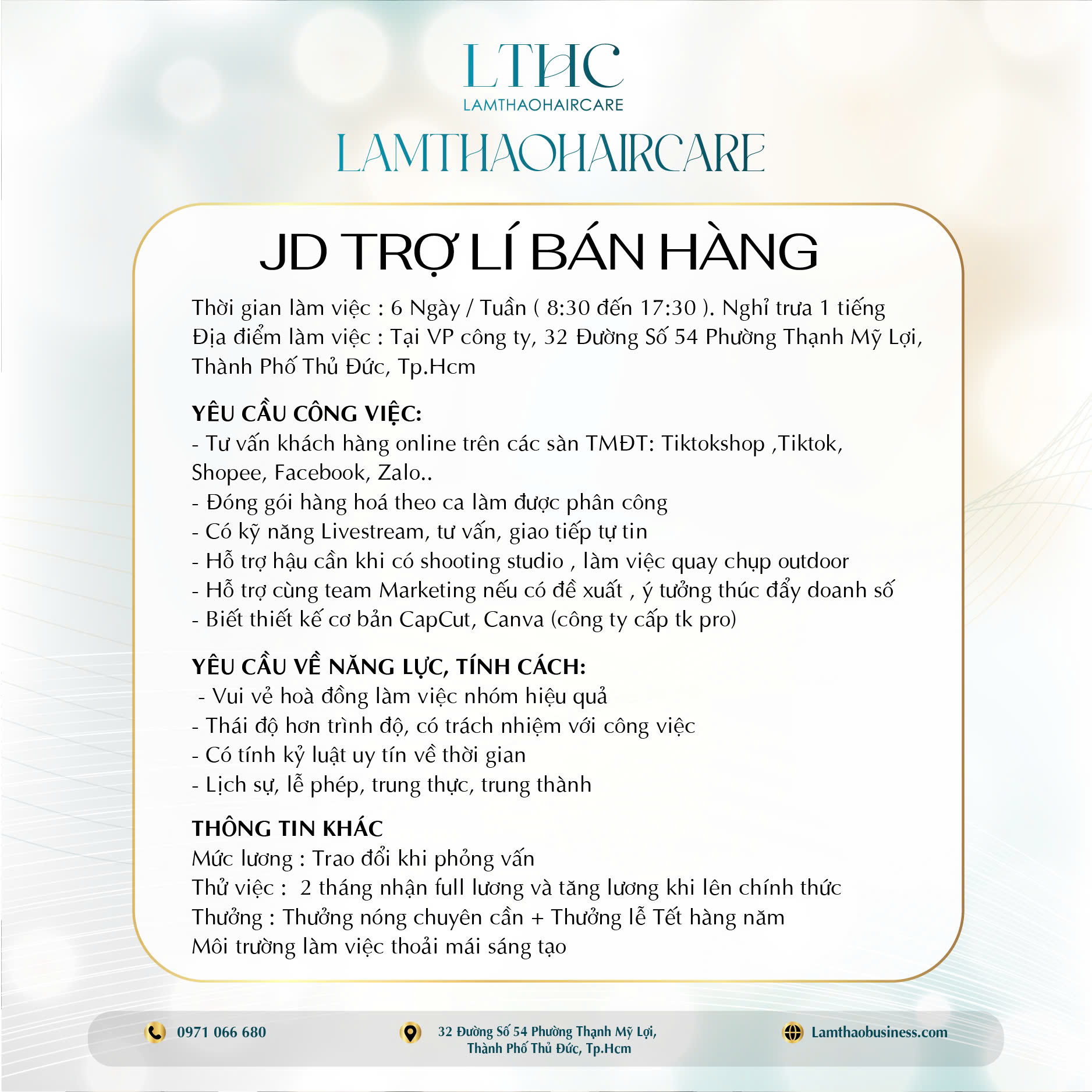 lĩnh vực hoạt động