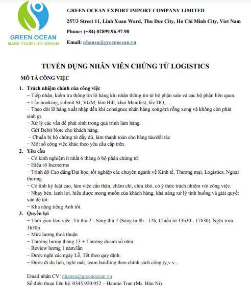 lĩnh vực hoạt động