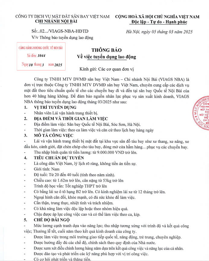 lĩnh vực hoạt động