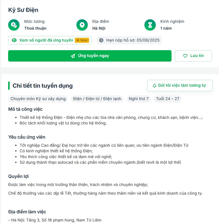 lĩnh vực hoạt động