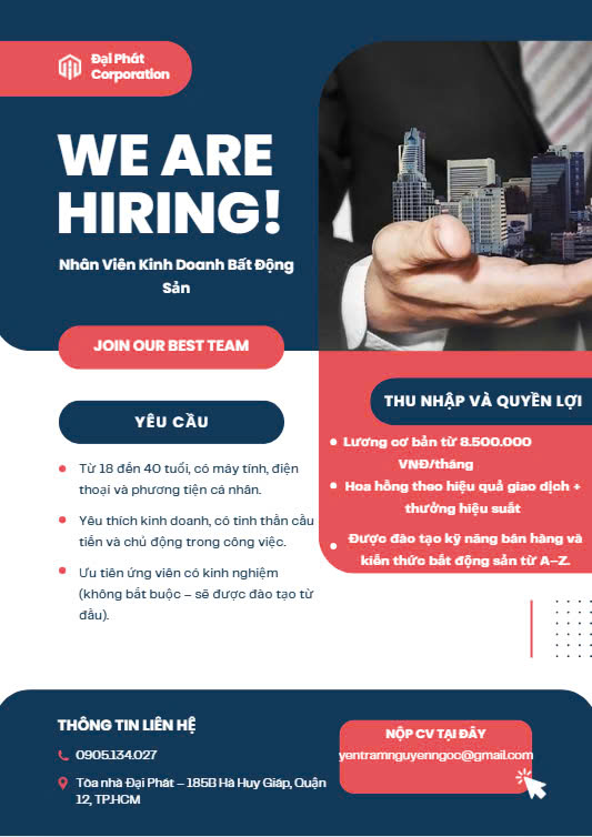 lĩnh vực hoạt động