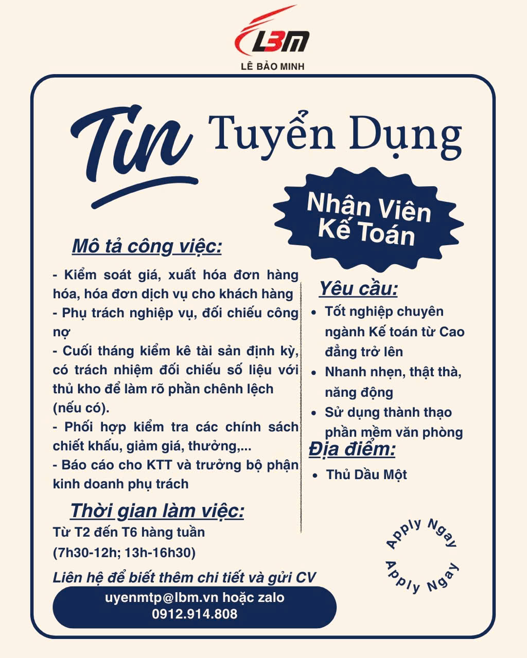 lĩnh vực hoạt động